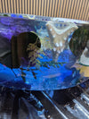 Handmade Epoxy resin floral sink basin