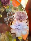 Handmade Clear Floral Resin Table