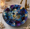 Handmade Epoxy resin floral sink basin