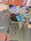 Handmade epoxy resin floral desk
