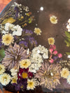 Mesquite & Flower- Wood Epoxy Table