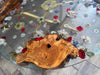 Custom Live Edge Epoxy Flower Table
