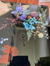 Handmade epoxy resin floral desk