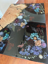 Handmade epoxy resin floral desk