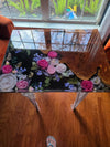 Epoxy Resin Flower Accent Table