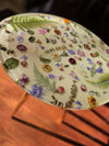 Handmade Oval Coffee Resin Epoxy Table With Real Dried Flowers