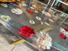 Custom Live Edge Epoxy Flower Table