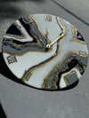 Customizable Wall Clock- Handmade resin epoxy wall clock 18”